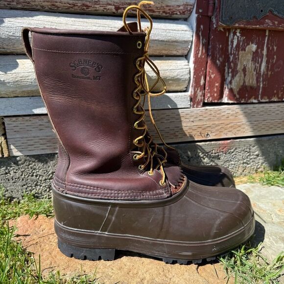 Schnee’s Hunter II 10” Pac Boots with Insulated Liner Size 14 Mens EUC - Picture 1 of 10